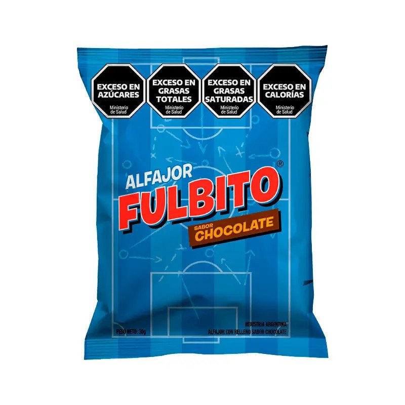 Alfajor Fulbito Chocolate x 30 gr