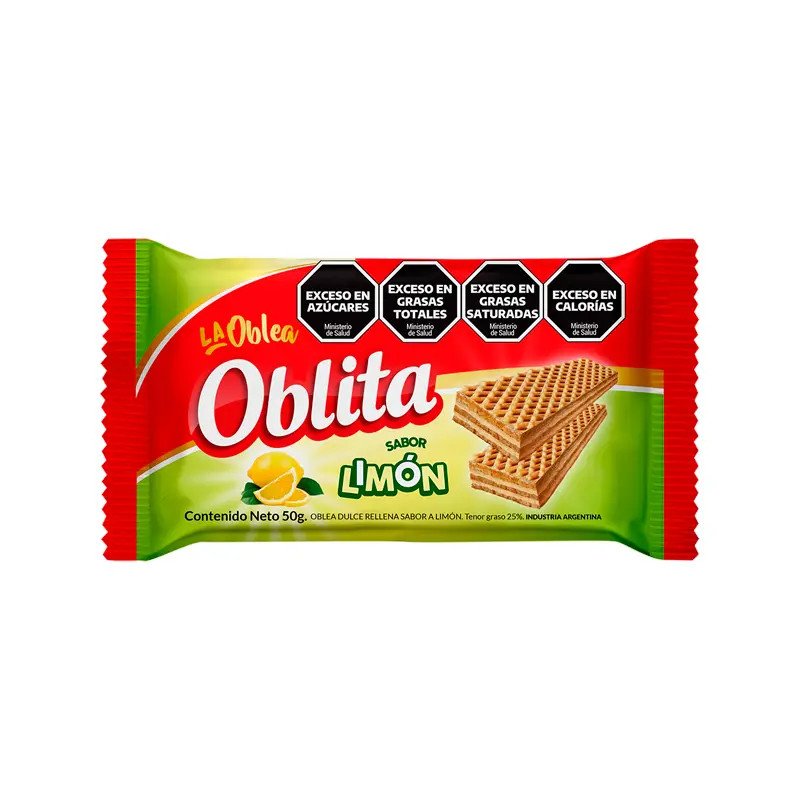 Oblea Oblita Limón x 50 gr