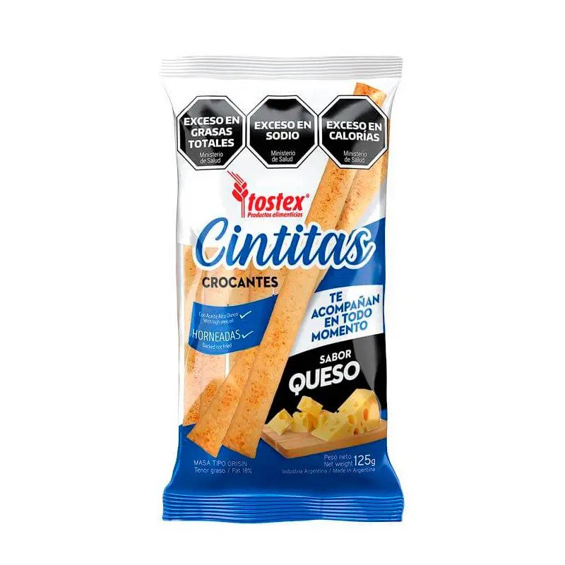 Tostex 起司味脆條 125克