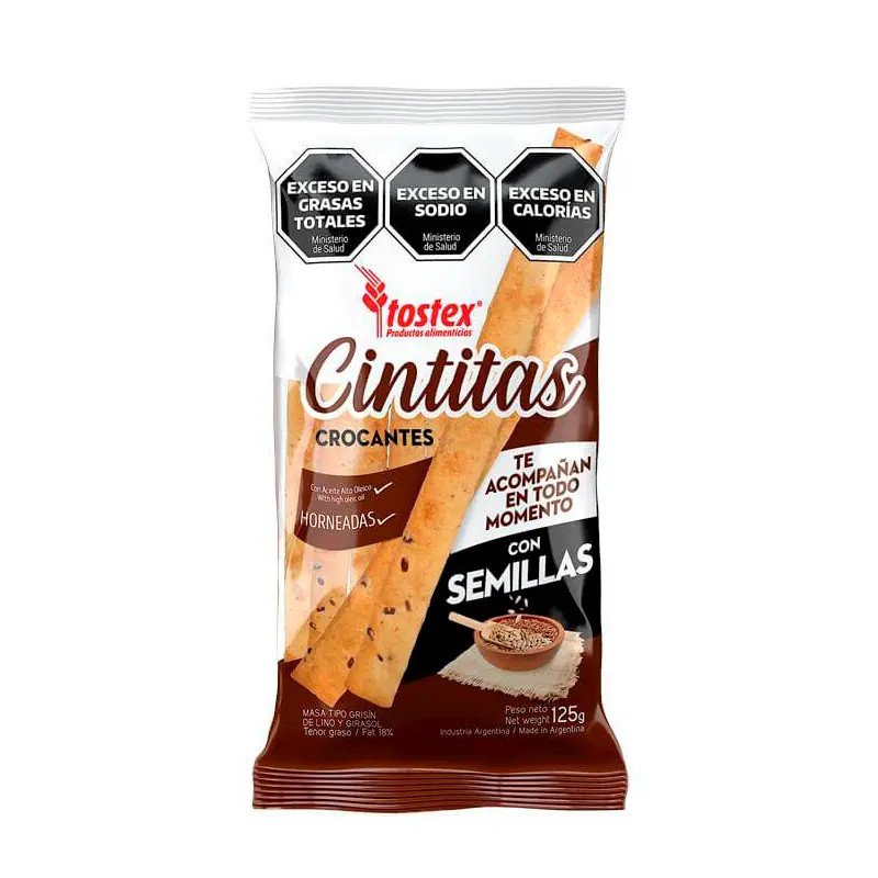 Tostex 綜合種子脆條 125克