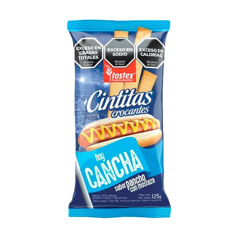 Tostex 熱狗味脆條 125克