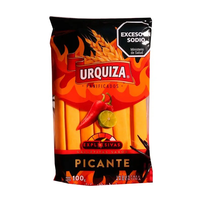 Galletitas Sabor Picante Urquiza x 100 gr