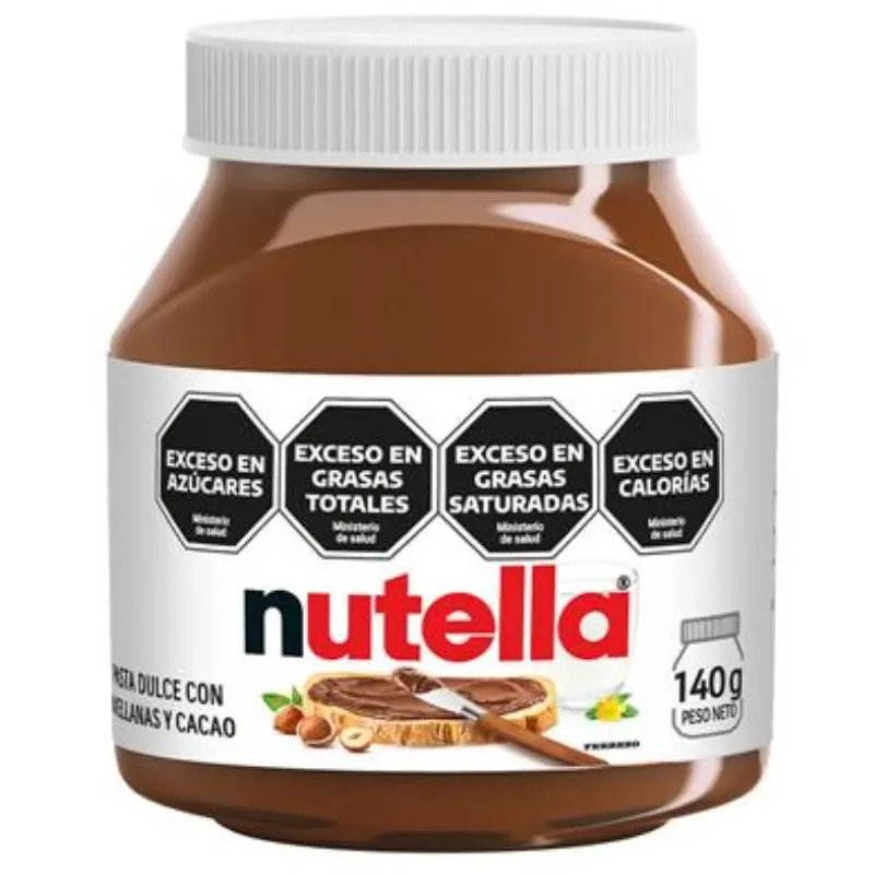 Crema de Cacao Nutella Kinder x 140 gr