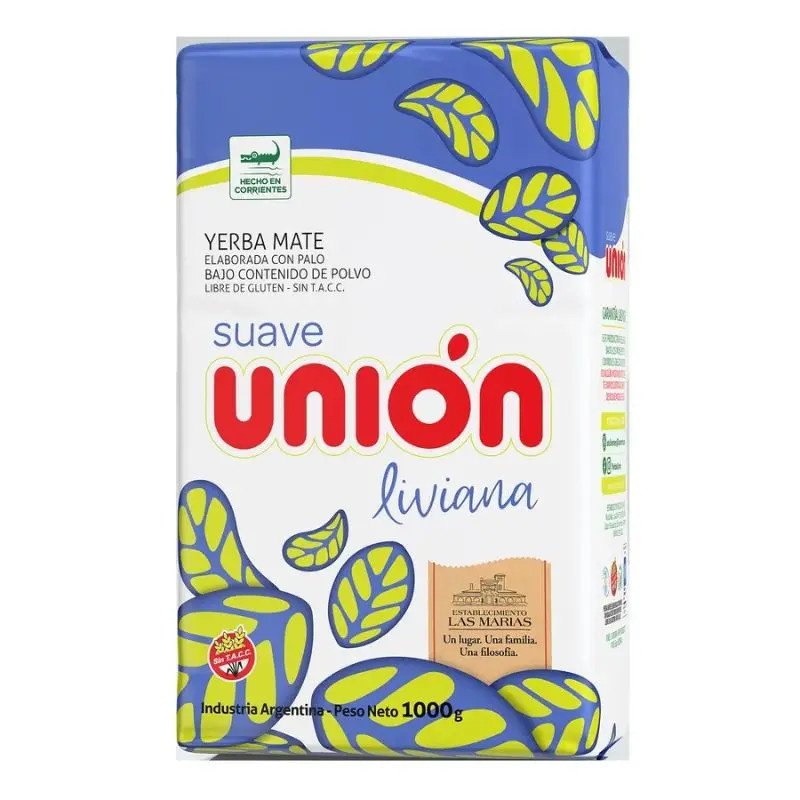 Yerba Mate Unión Liviana x 1 kg