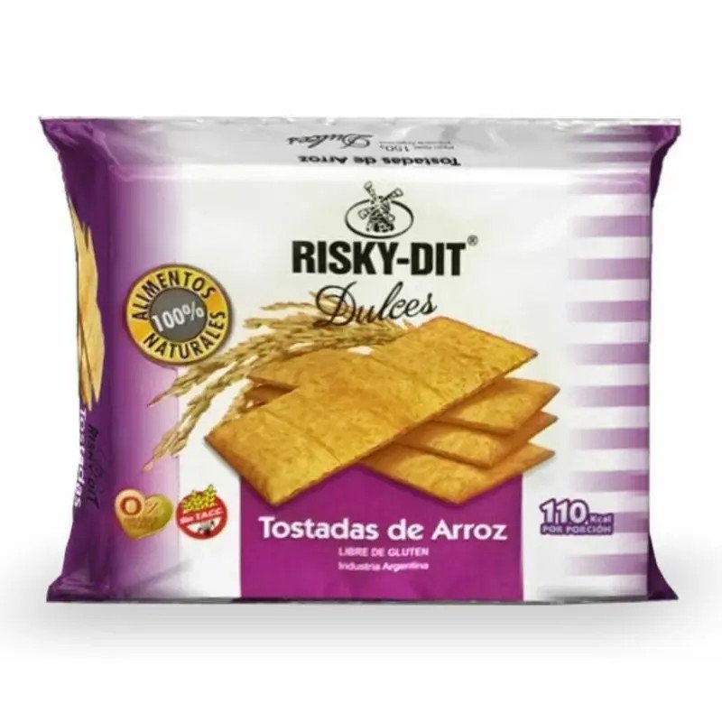 Risky Dit 甜味烘烤米餅 (150克)