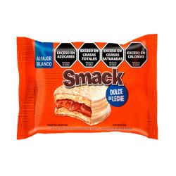                           Alfajor Smack Blanco/Dulce de Leche x 60 gr
                        