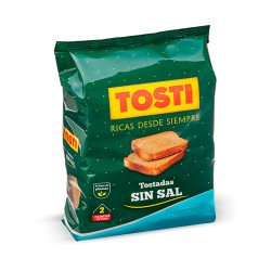                           Tostadas Tosti Sin Sal x 200 gr
                        