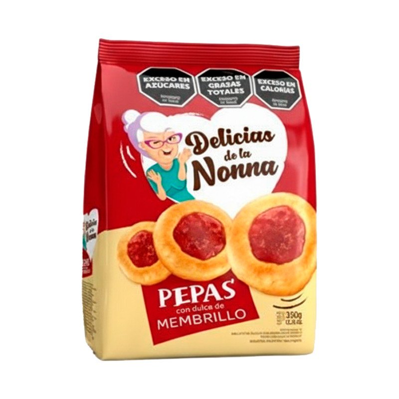 Galletas Edra Pepas Membrillo x 350 gr