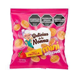                           Galletas Edra Rellenas Frutilla x 160 gr
                        