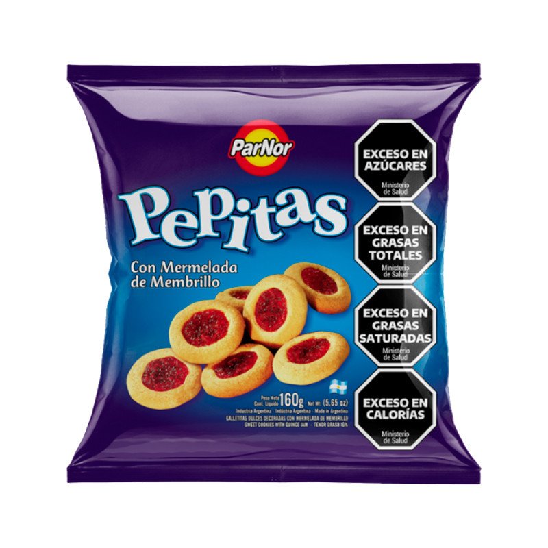 Galletas Parnor Pepitas x 160 gr