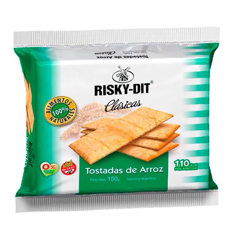 Risky Dit 經典烘烤米餅 (150克)