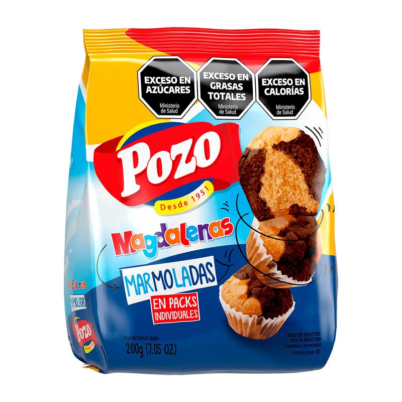 Pozo 大理石瑪芬蛋糕 (200克)