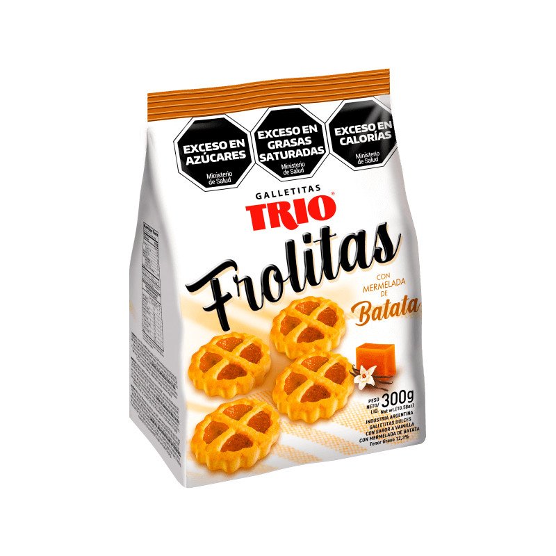 Trio Frolita 地瓜果醬塔餅乾 350克