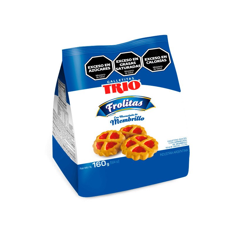 Galletas Trio Membrillo x 200 gr