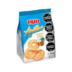                           Trio 椰子圈圈餅乾 350克
                        