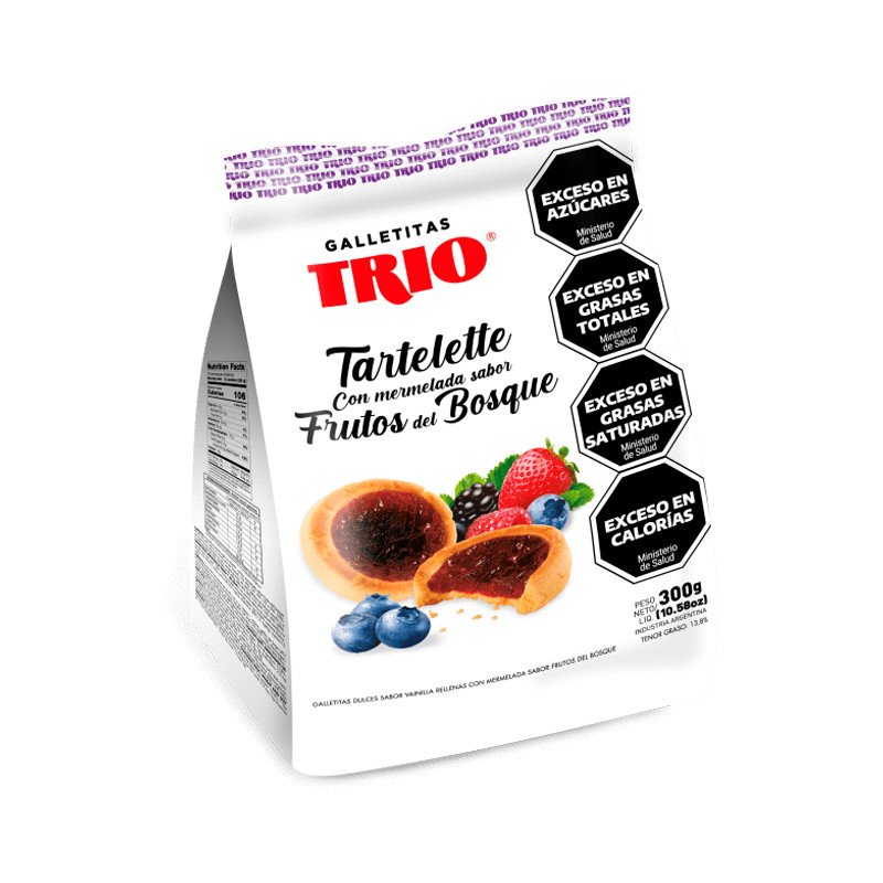 Trio 森林莓果餅乾 350克