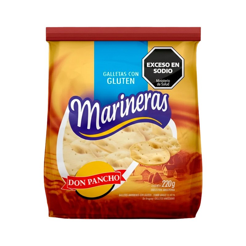 Galletas Don Pancho Marinera Gluten x 220 gr