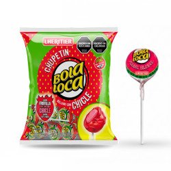                           Chupetín Bola Loca Lheritier Fruti Chicle
                        