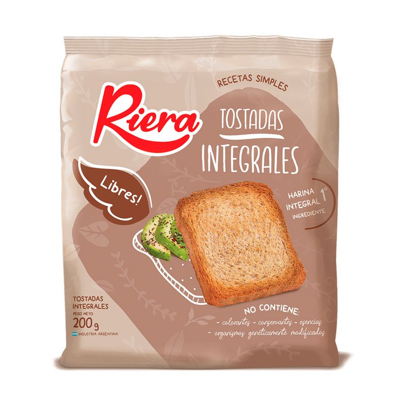 Riera 無麩質全麥吐司脆片