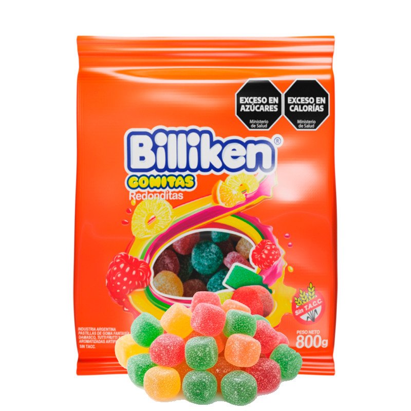 Goma Billiken Redonditas x 800 gr