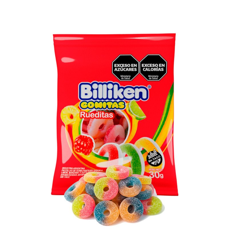 Billiken 輪子造型軟糖 30克