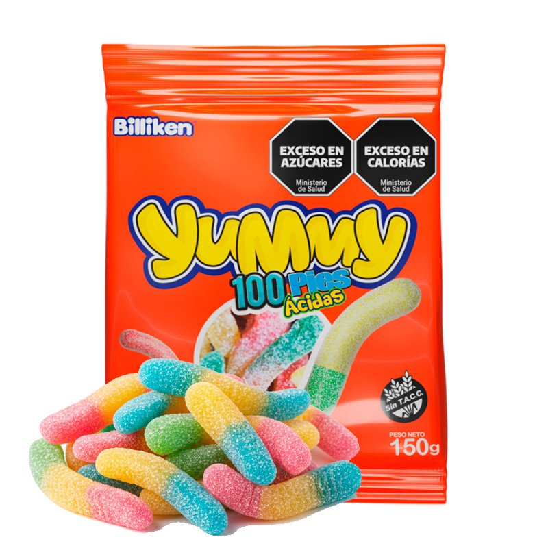 La Dolce Yummy 蜈蚣造型軟糖 150克