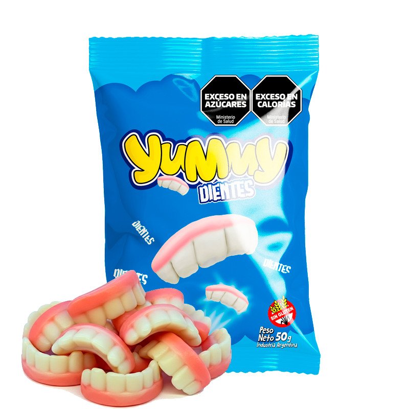 Gomita La Dolce Yummy Dientes x 50 gr