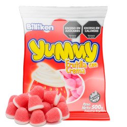                           Gomitas Yummy Fruta Con Crema x 500 gr
                        