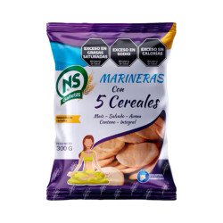                           Ns Marinera 餅乾 5 顆穀物 x 300 公克
                        