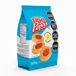                           Galletas Trio Pepas x 500 gr
                        