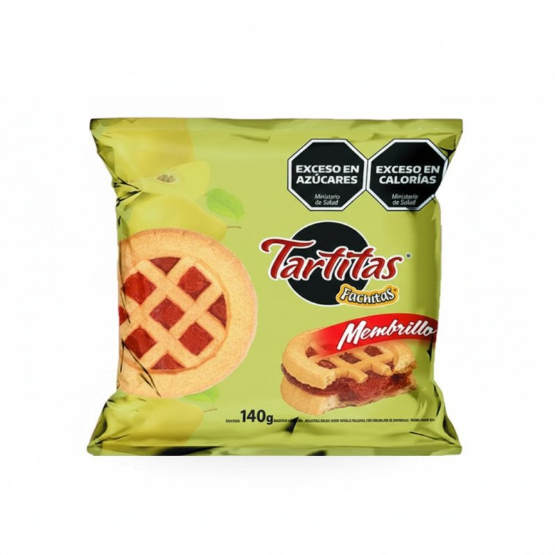 Galletas Fachitas Tartita Pay Membrillo x 140 gr