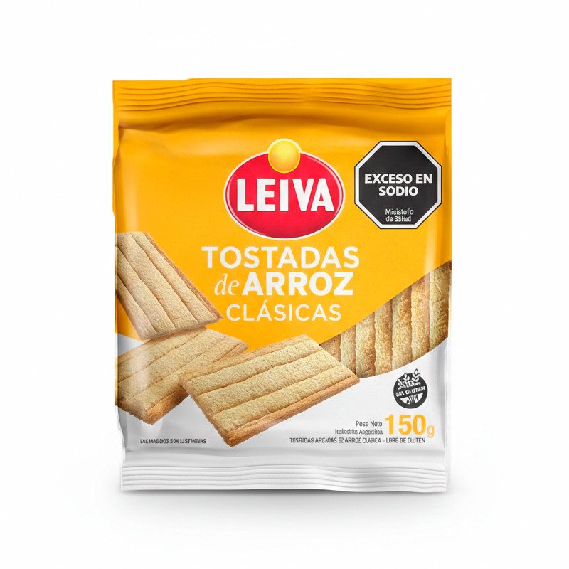 Leiva 經典原味烘烤米餅 (150克)