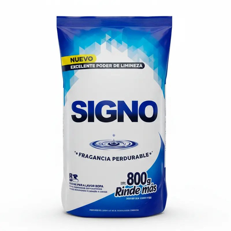 Signo 藍色衣物皂液 x 800 毫升