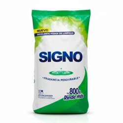                           Jabón Liquido Signo Ropa Verde x 800 ml
                        