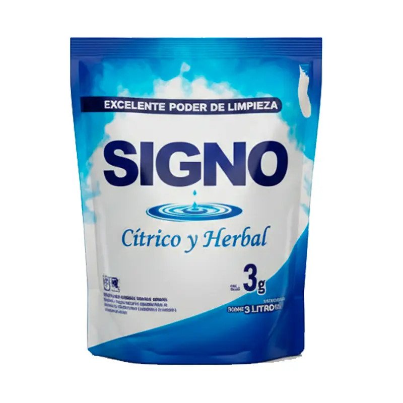 Jabón Liquido Signo Ropa Azul x 3 lt