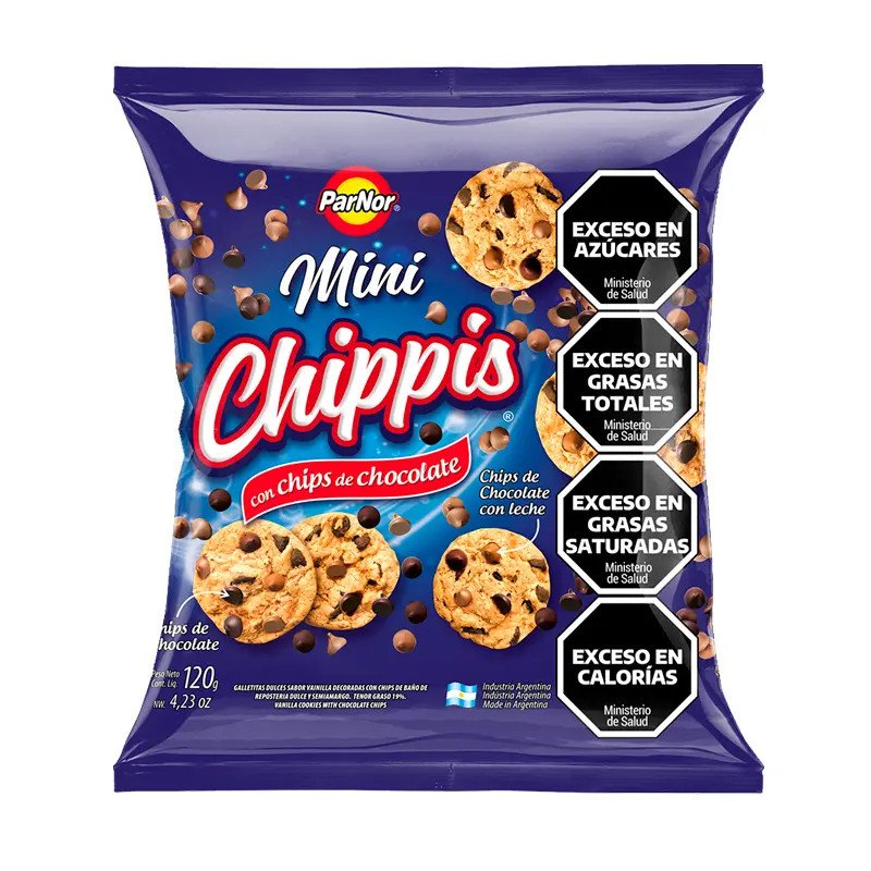 Galletas Parnor Chips x 120 gr