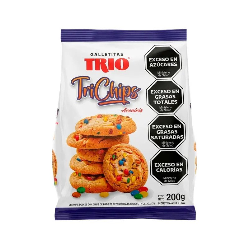 Trio Trichips 彩虹餅乾 x 200 克