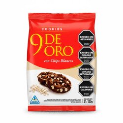                           9 de Oro Cookies 白巧克力片 x 120 克
                        