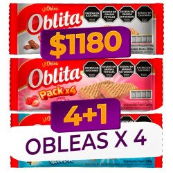                           4 包+1 Oblita 威化餅 x 4
                        
