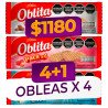 Pack 4+1 Obleas Oblita x 4