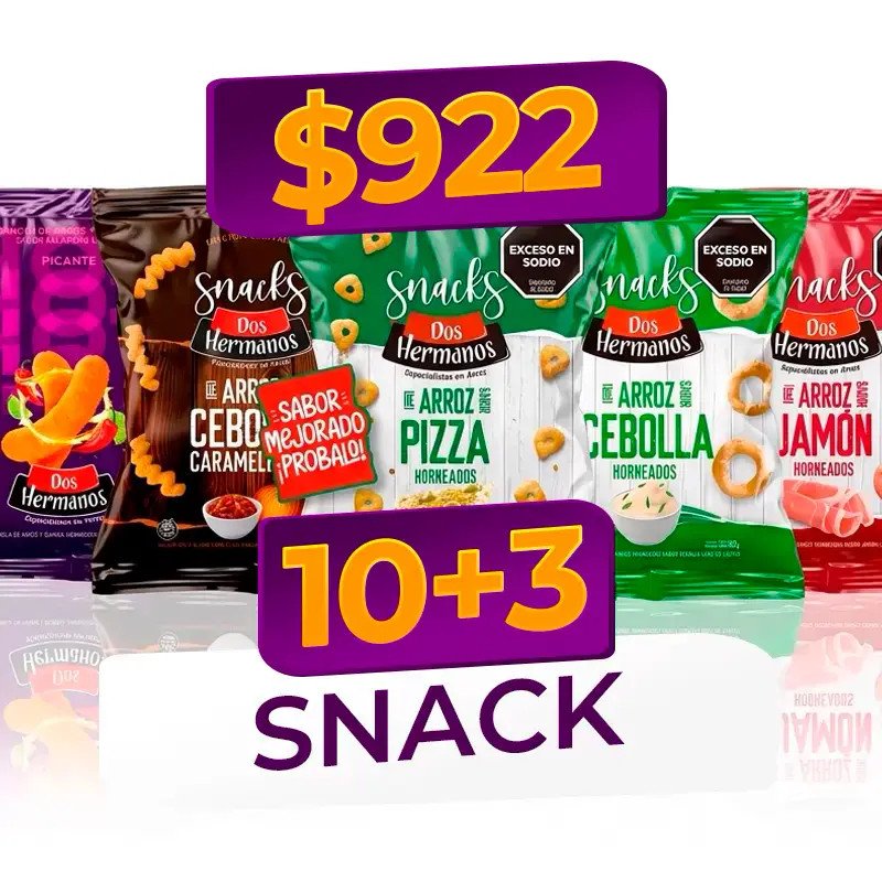 10+3 包零食 Dos Hermanos
